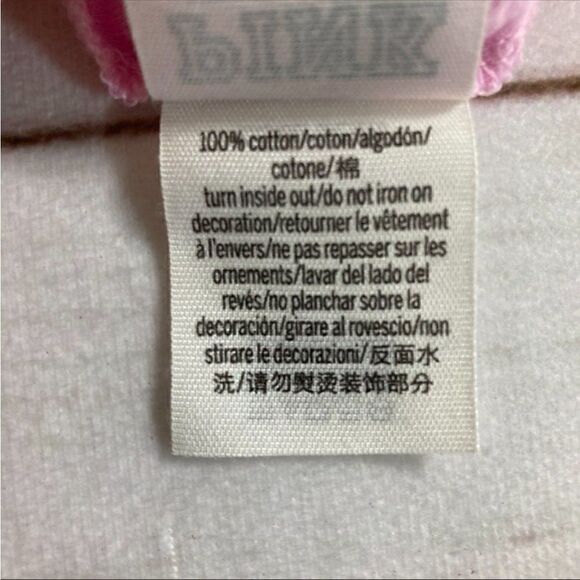 Pink Victoria's Secret Pink Short Sleeve Ladder Back Tee Crop Top Size S - Picture 8 of 9